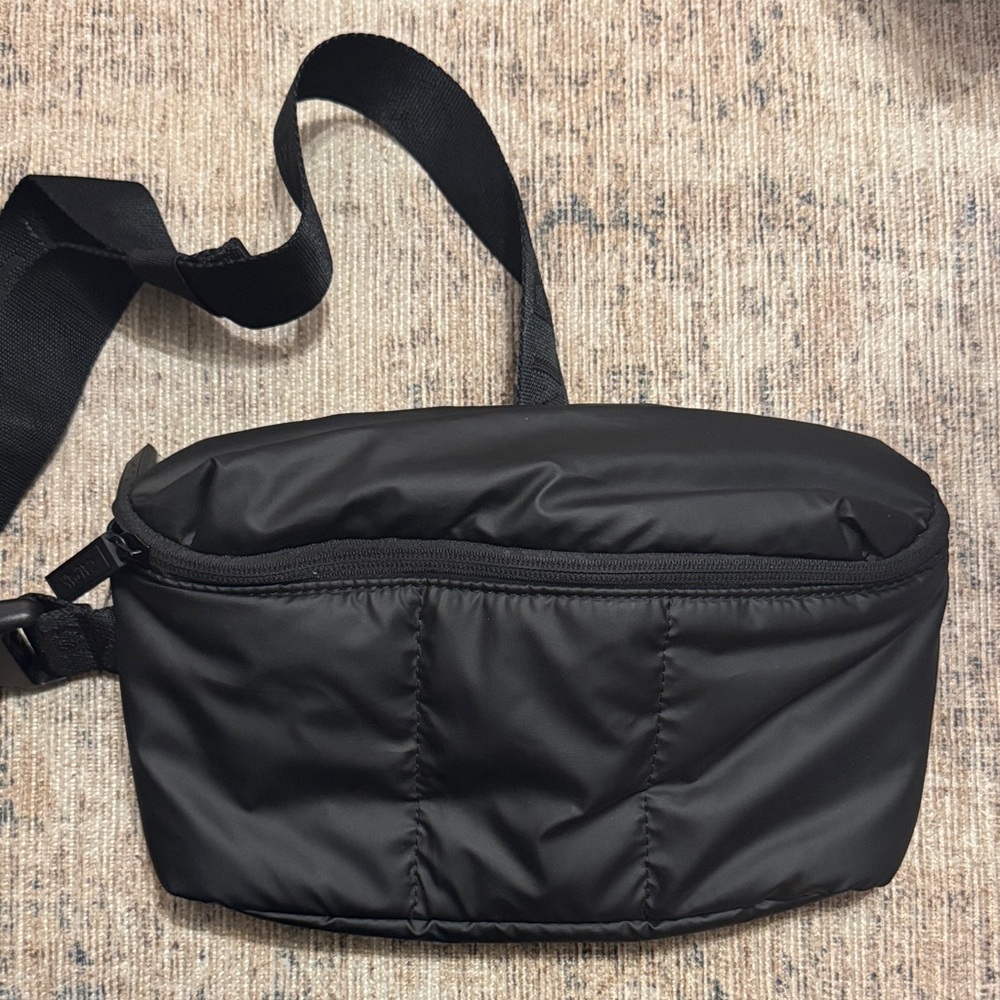 Calpak Luka Belt Bag in Matte Black
